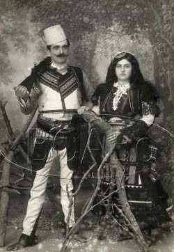 Ritratto di coppia albanese