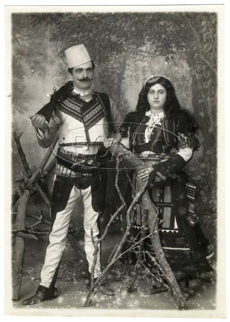 Ritratto di coppia albanese